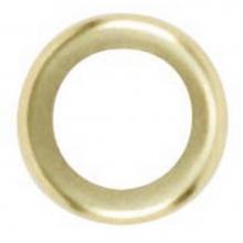 Satco 90-2091 - 1-1/2'' Check Ring 1/4 Brass Plated