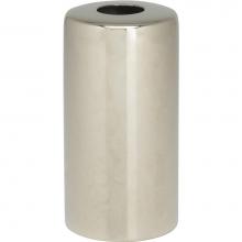 Satco 90-2228 - 1-7/8'' Brass Can Cup Polished Nickel 1'' Dia