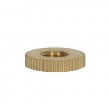 Satco 90-2441 - 1-1/4'' Knurled Solid Brass