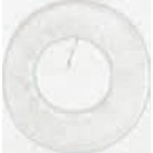 Satco 90-387 - 1/8 x 1'' White Rubber Washer