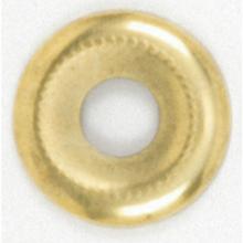 Satco 90-388 - 1 1/8 Beaded Brass Plated Washer