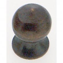 Satco 90-651 - 8/32 Pear Knob Antique Brass Fin