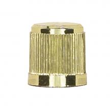 Satco 90-798 - Brass Cap For Post Dimmer