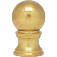 Satco 90-842 - 5/8'' Brass Ball Finial