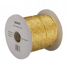 Satco 93-333 - 18/3 Svt Gold with Sm. Grn Line
