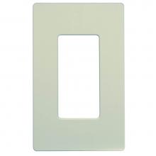 Satco 96-123 - Claro Single Gang Wallplate Al