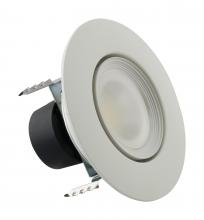 Satco S11822 - 7.5 W LED Directional Retrofit Downlight-Gimbaled, 4'', Adjustable Color Temperature, 60