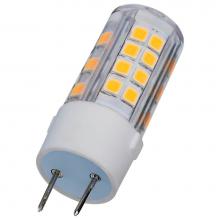 Satco S12126 - 4.5 Watt Mini LED - G8 Base - 3000K - Clear Finish - 120 Volt