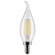 Satco S21297 - 4CA10/LED/930/CL/120V/E12