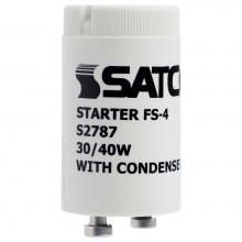 Satco S2787 - Fs/4 Starter With Condensor; 13, 30, 40W