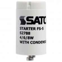 Satco S2788 - Fs/5 Starter With Condensor; 4, 6, 8W
