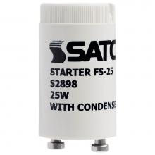 Satco S2898 - Fs/25 Starter With Condensor; 25W; Fsv25 Fs1P 42513 42512