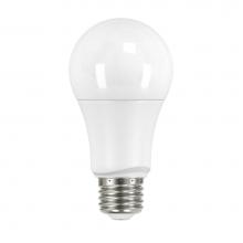Satco S29597 - 9.5 Watt; A19 LED; Frosted; 5000K; Medium base; 220 deg. Beam Angle; 120 Volt; Non-Dimmable; 4-Pac
