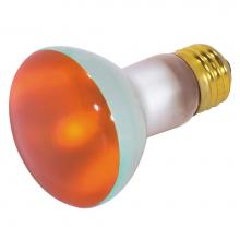 Satco S3203 - 50W R20 STD AMBER