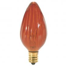 Satco S3374 - 25W F10 CAND AMBER