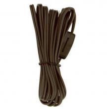 Satco S70-107 - 8 ft Brown Cord, Switch, Plug