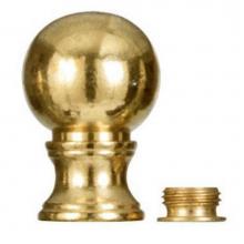 Satco S70-132 - Brass Ball Knob