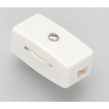Satco S70-572 - White Inline Cord Switch