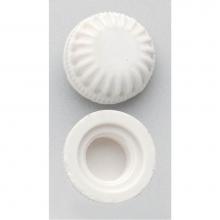 Satco S70-582 - 2 White Plastic Lock Up Caps