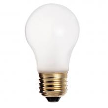 Satco S8523 - 60 watt A15 Incandescent; Frosted; 2500 Average rated hours; 570 lumens; Medium base; 130 volts;