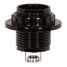 Satco 80-1077 - Black Phenolic Medium Base Threaded