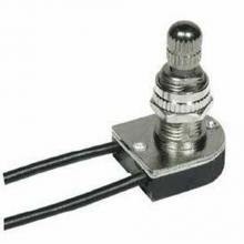 Satco 80-1135 - Nickel Finish Rotary On/Off Switch 5
