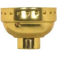 Satco 80-1438 - Polished Brass Solid Brass 1/8 IPS Cap LSS