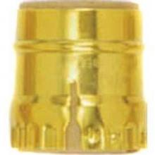 Satco 80-1471 - Polished Brass Solid Brass Metal Shell For