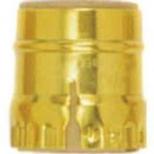 Satco 80-1472 - Polished Nickel Solid Brass Metal Shell For