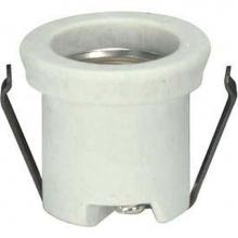 Satco 80-2032 - Medium Base Porcelain Socket with Shallow Shr