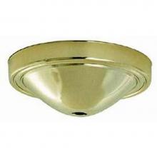 Satco 90-051 - Vac Brass Canopy Only 7/16'' Ch