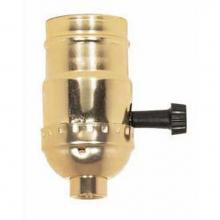 Satco 90-412 - 3 Way Gi Light Medium Turn Knob Socket