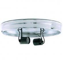 Satco 90-685 - 10'' White Wired Pan