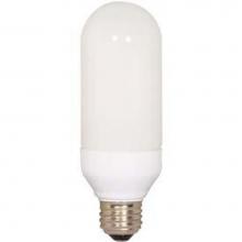 Satco S7307 - 15 watt; Bullet Compact Fluorescent; 2700K; 82 CRI; Medium base; 120