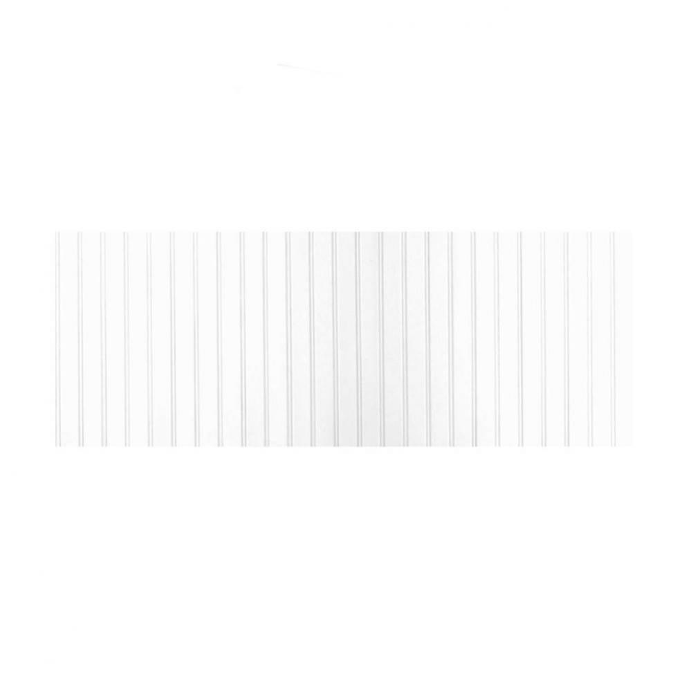 DWP-9636WB-1 36 x 96 Swanstone® Wainscoting Glue up Decorative Wall Panel in White