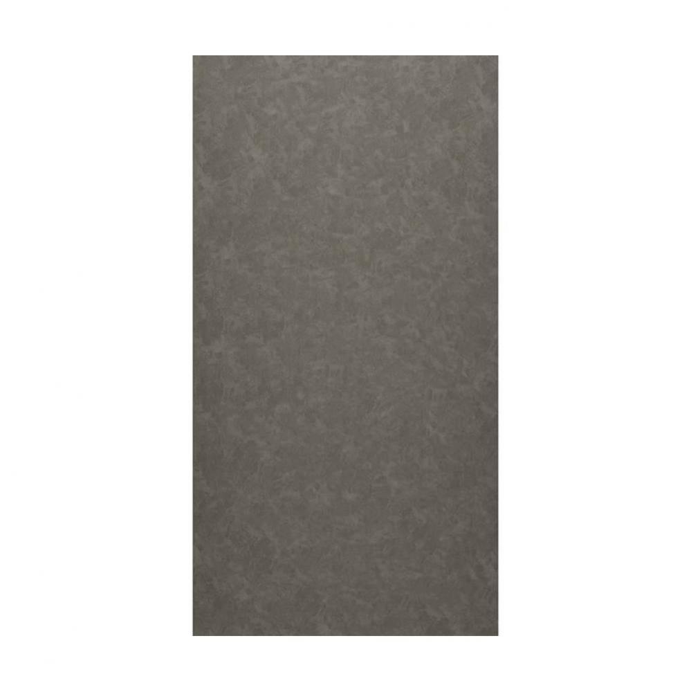 SMMK-7262-1 62 x 72 Swanstone® Smooth Glue up Bathtub and Shower Single Wall Panel in Charcoa