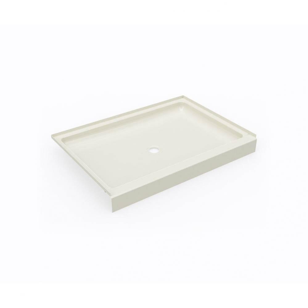 SS-3448 34 x 48 Swanstone® Alcove Shower Pan with Center Drain in Bone