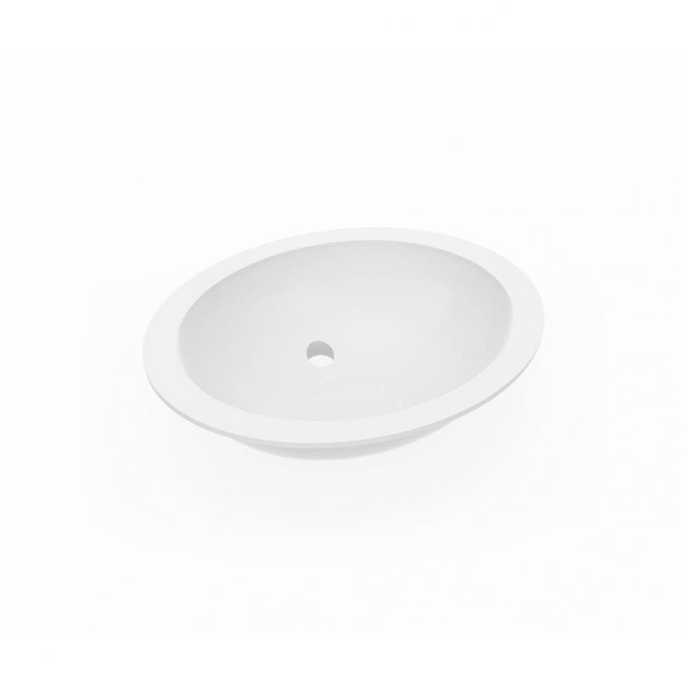 UL-1613 13 x 16 Swanstone® Undermount Single Bowl Sink in White