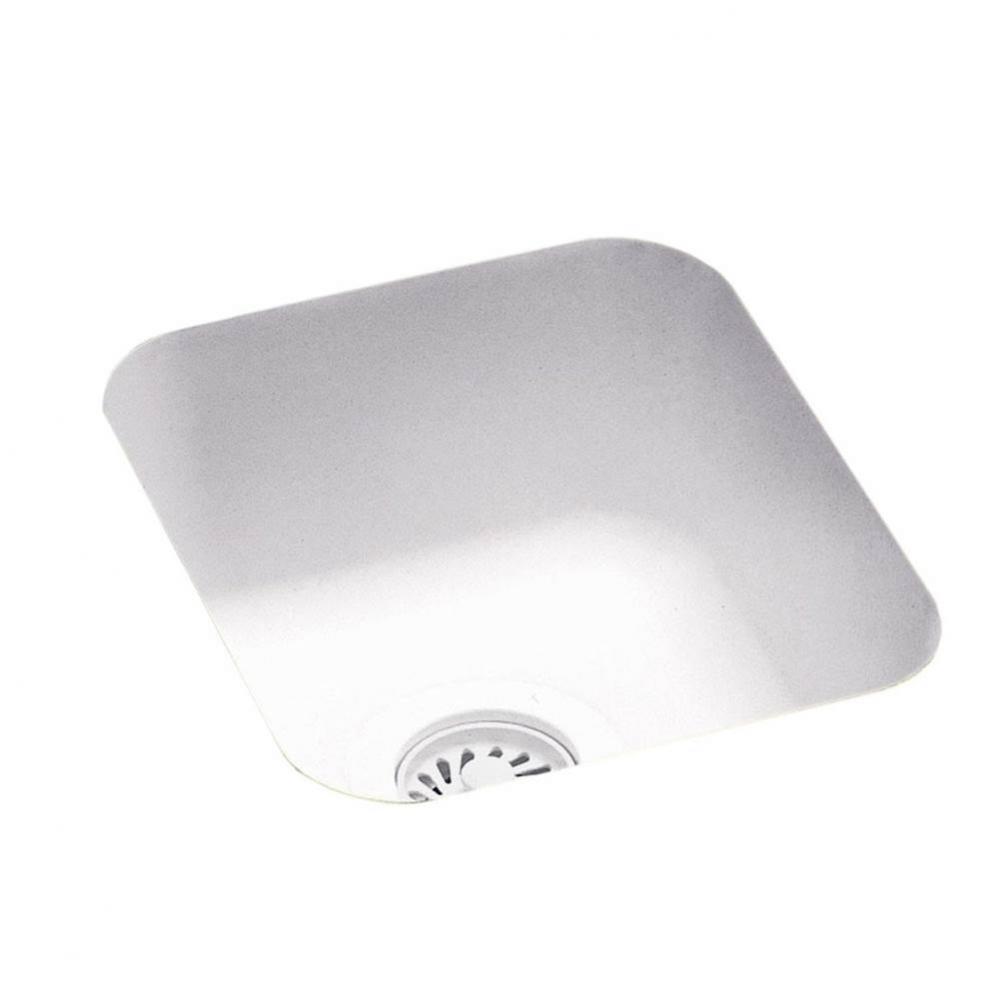 US-1210 13 x 15 Swanstone® Undermount Entertainment Sink in Bone