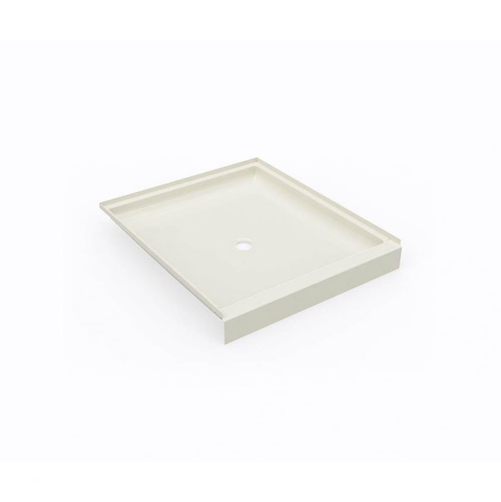 SS-4236 42 x 36 Swanstone® Alcove Shower Pan with Center Drain in Bone