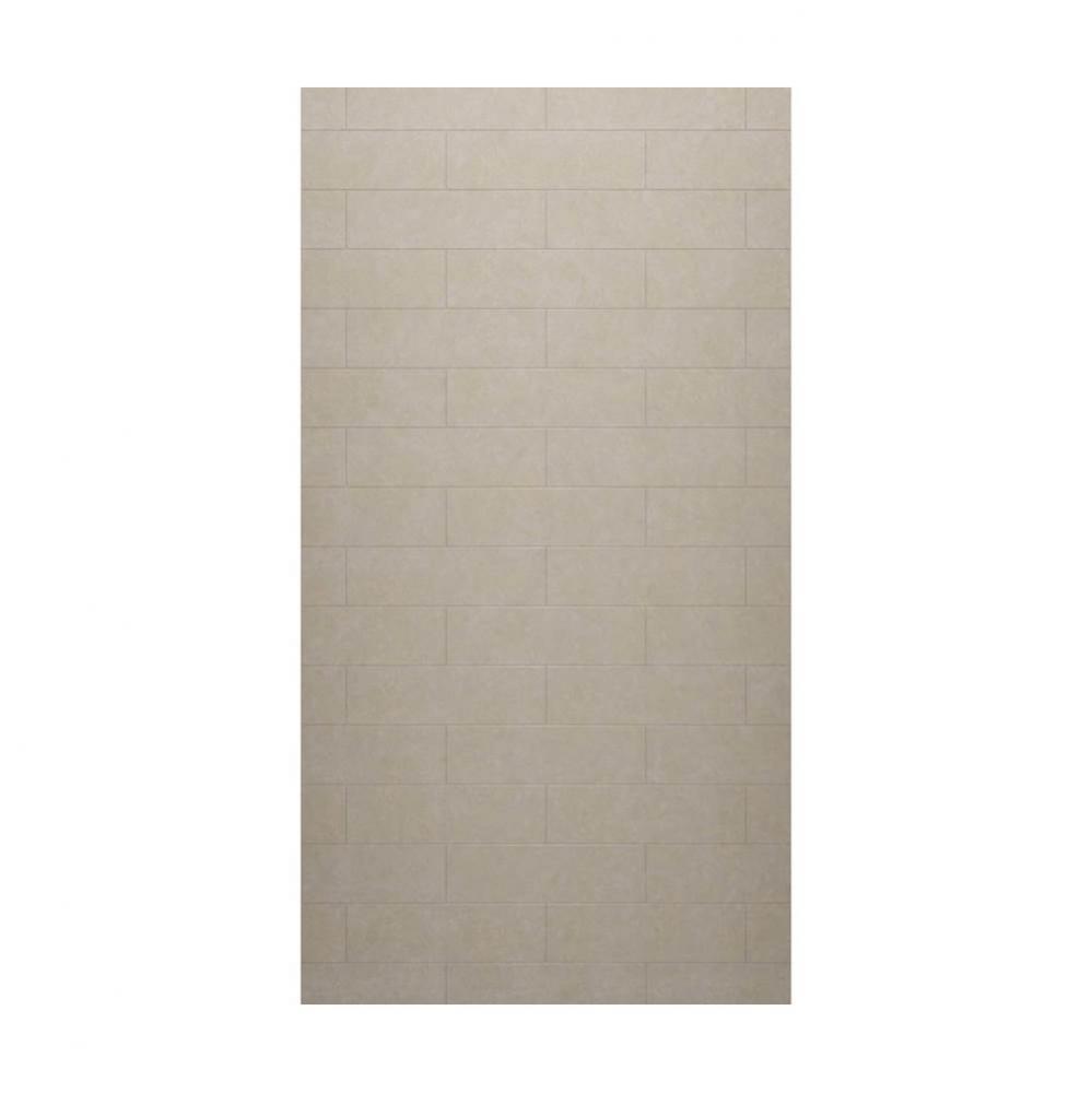 MSMK-7250-1 50 x 72 Swanstone® Modern Subway Tile Glue up Bathtub and Shower Single Wall Pane