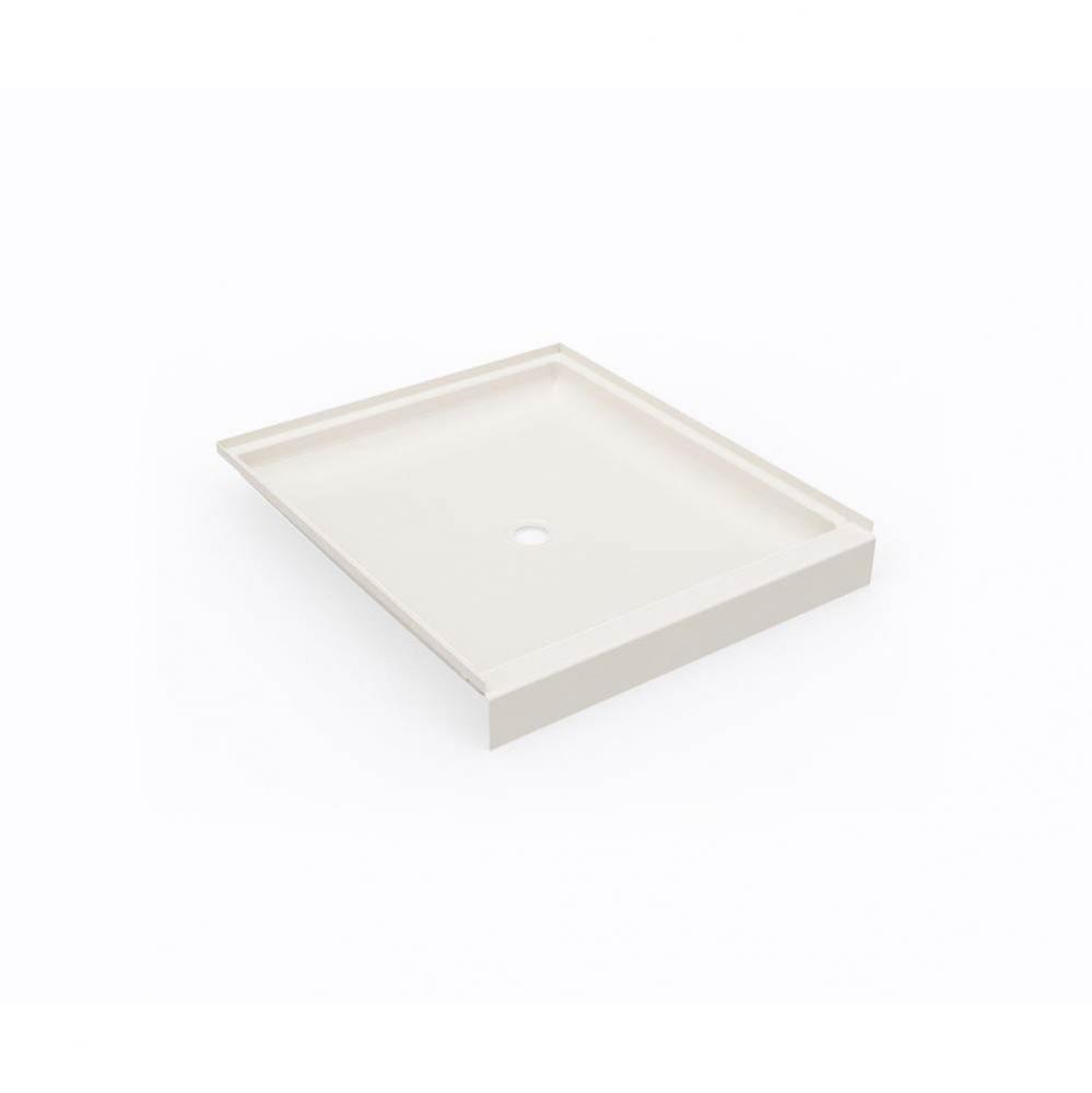 SS-4236 42 x 36 Swanstone® Alcove Shower Pan with Center Drain in Bisque