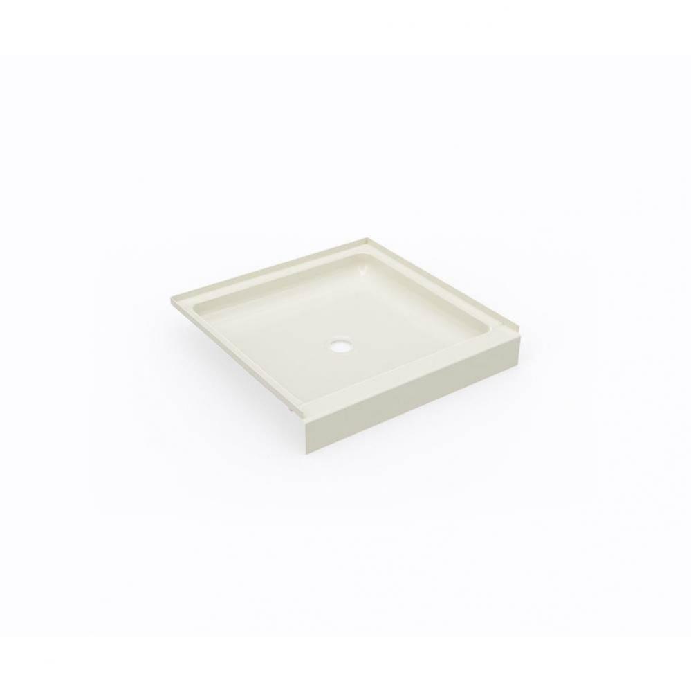 SS-3232 32 x 32 Swanstone® Alcove Shower Pan with Center Drain in Bone