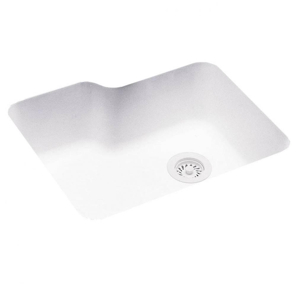 US-2215 15 x 22 Swanstone® Undermount Single Bowl Sink in Bisque