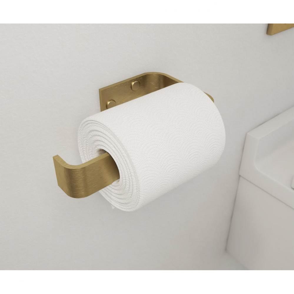 Odile Suite Toilet Paper Holder in Brushed Gold