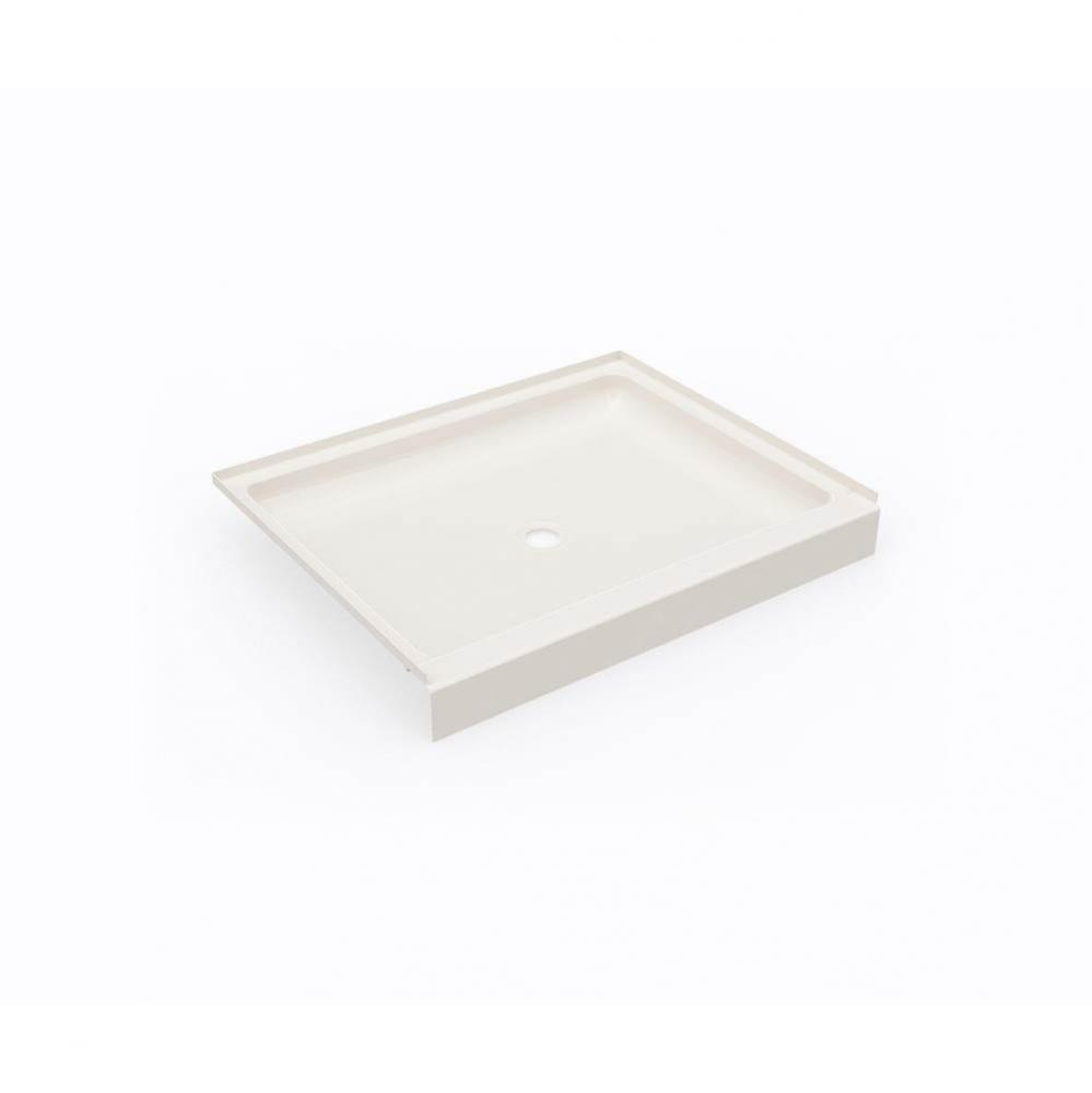 SS-3442 34 x 42 Swanstone® Alcove Shower Pan with Center Drain in Bisque