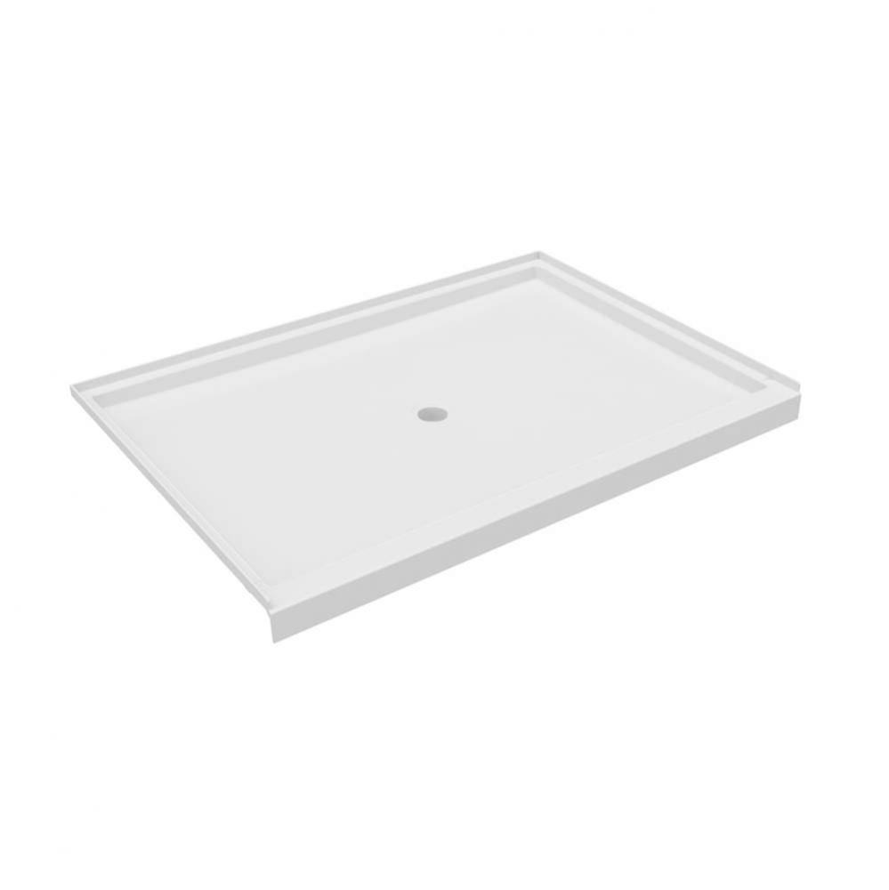 R-4260 42 x 60 Veritek Alcove Shower Pan with Center Drain in White