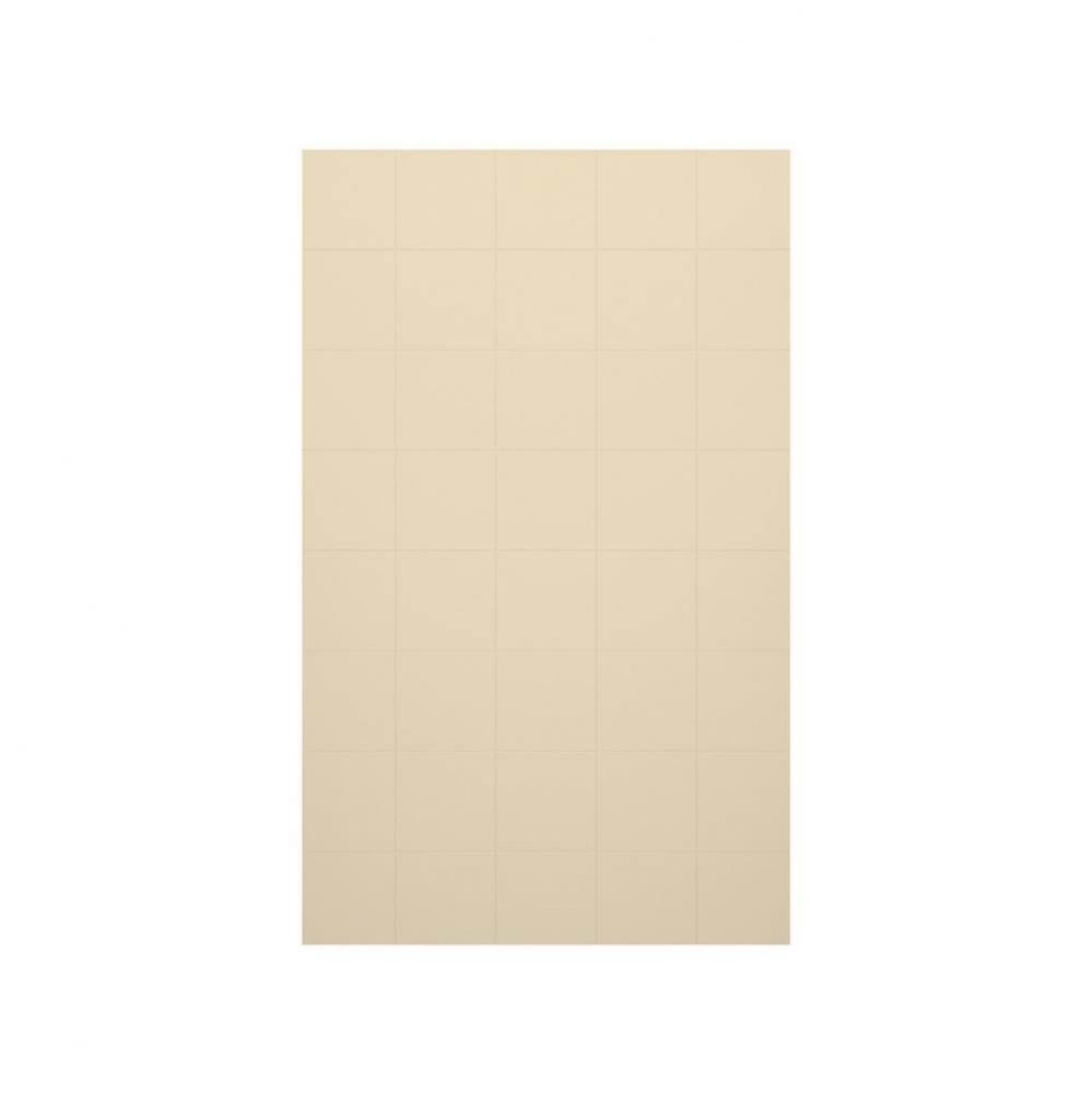 SSSQ-3696-1 36 x 96 Swanstone® Square Tile Glue up Bath Single Wall Panel in Bone