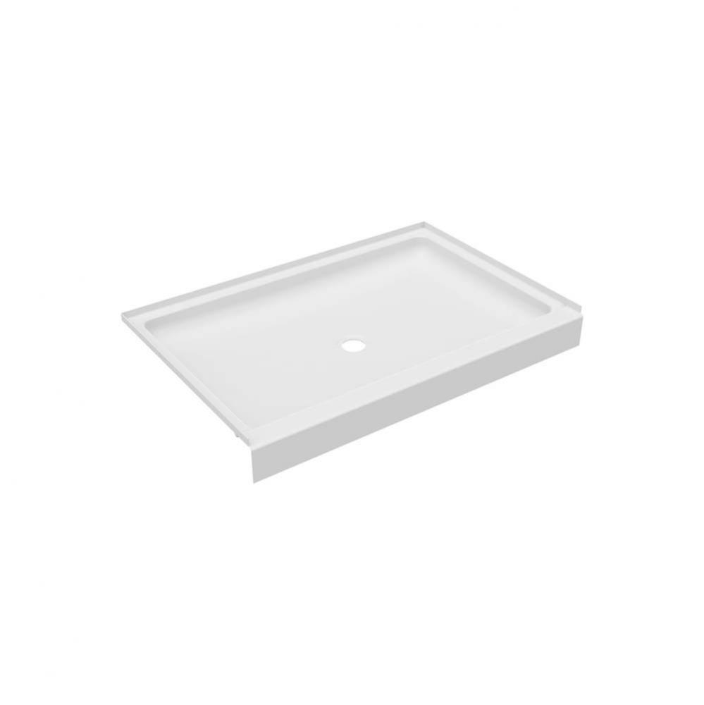 R-3248 32 x 48 Veritek Alcove Shower Pan with Center Drain in White