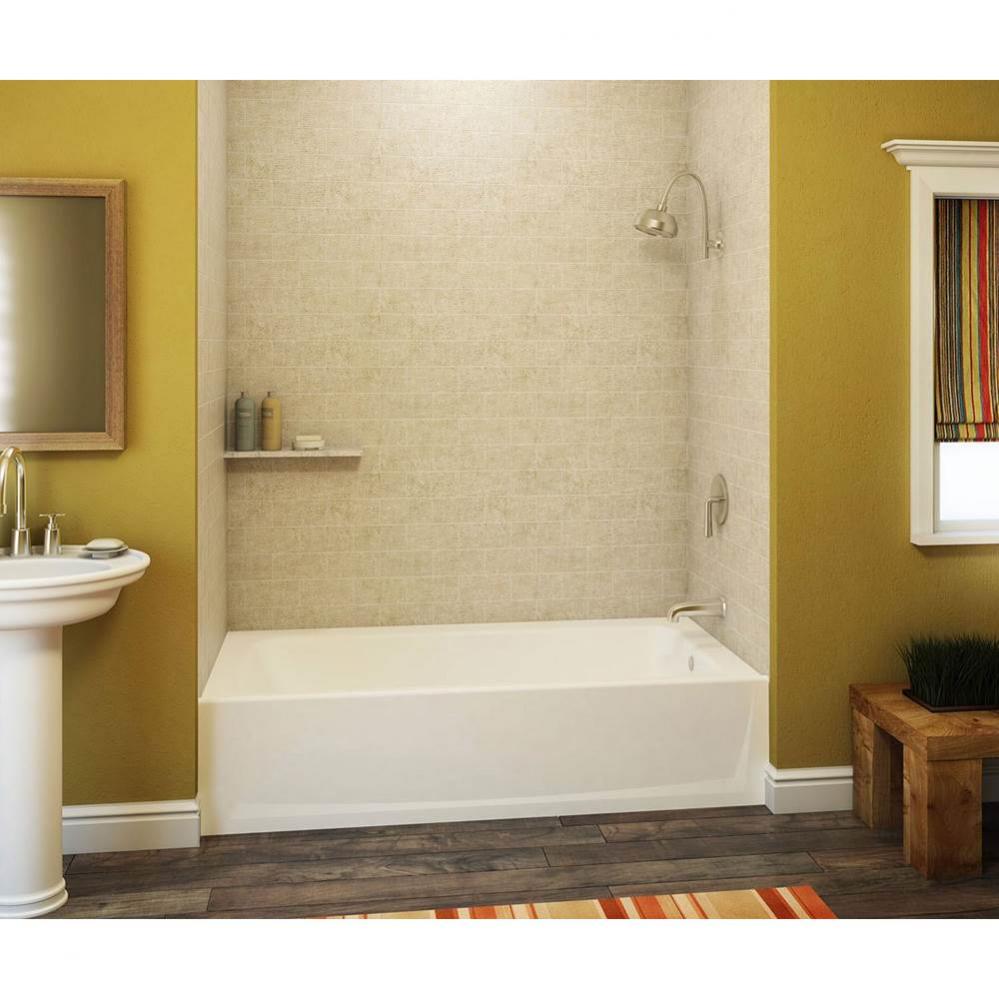 VP6030CTML (AFR) 60 x 30 Veritek™ Pro Bathtub with Left Hand Drain in White